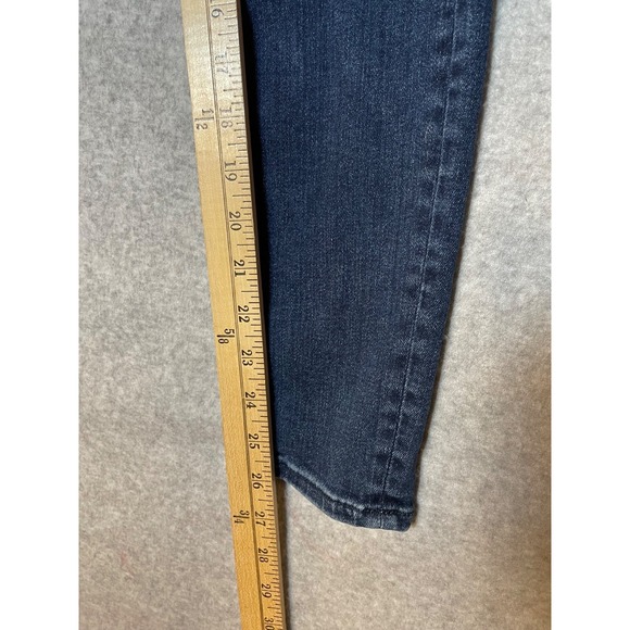 Seven For All Mankind Skinny Jeans Womens 25 Button Fly High‎ Rise - Picture 5 of 12